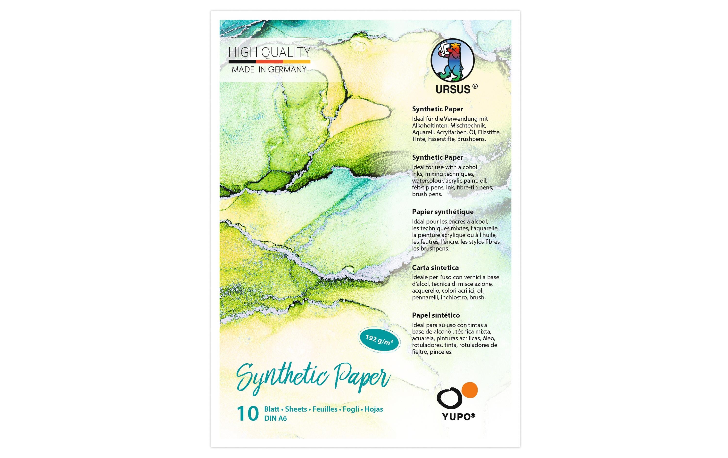 URSUS Synthetikpapier Yupo A6 192 g/m2