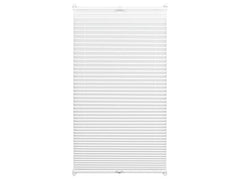 Gardinia | Plissée Easyfix, blickdicht 75 x | Weiss, 75x130 cm, 100% Polyester,Blickdicht