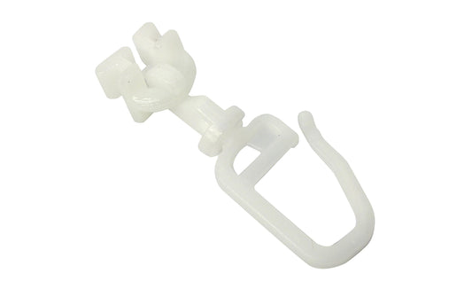 Gardinia Drehgleiter für 4mm Laufkanal