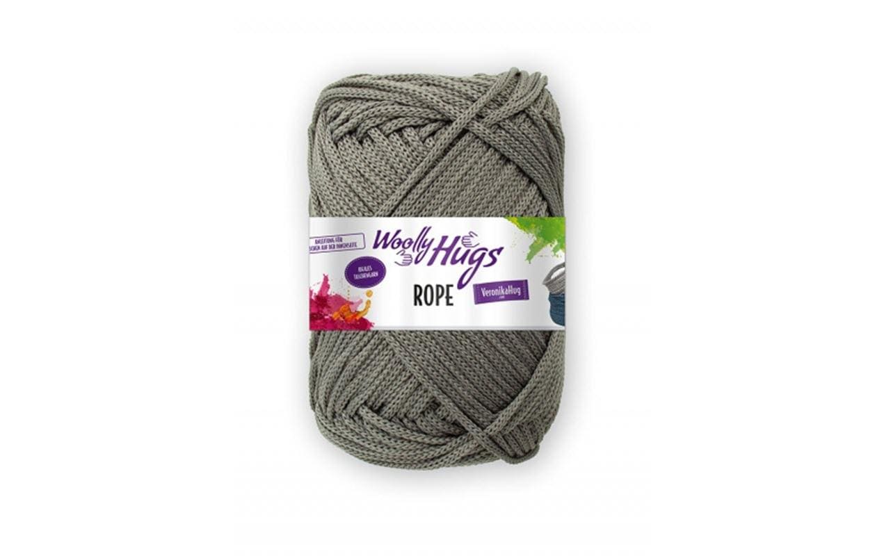 Wolly Hugs Rope Garn dunkelgrau
