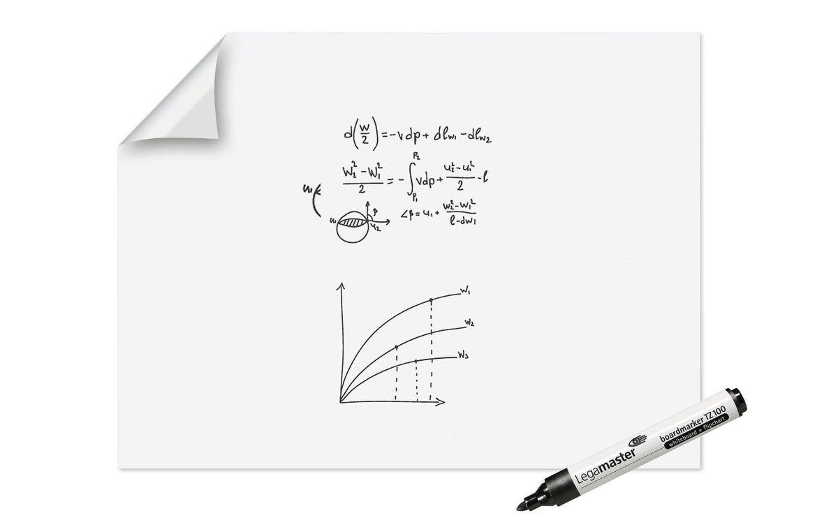 Legamaster MagicChart Whiteboard 90x120cm