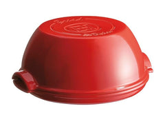 Emile Henry | Brotbackform rot | Keramik, 32.5 x 29.5 x 14cm