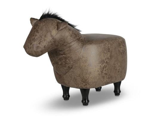 zoosy | Hocker Pferd braun | 70x34x36cm
