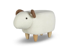 zoosy | Hocker Schaf weiss | 63x34x37cm