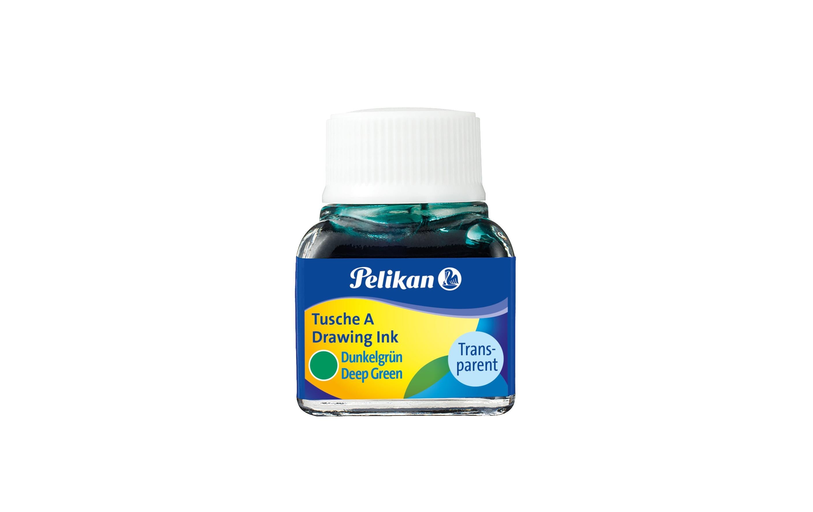 Pelikan, Tusche A 523/7, 10 ml, Dunkelgrün