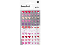 Rico Design | Sticker Herzen | 4 Blatt