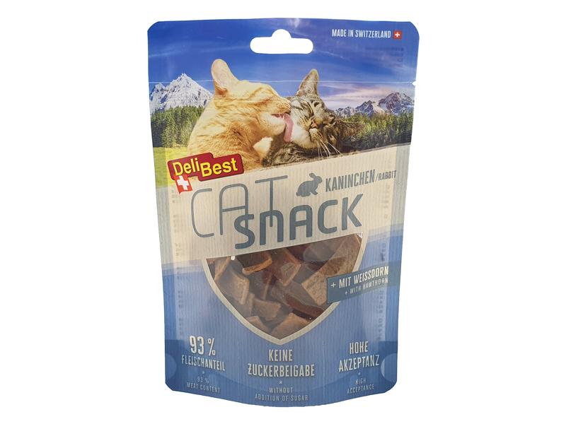 DeliBest | Cat Snack aus Kaninchenfleisch | 45g
