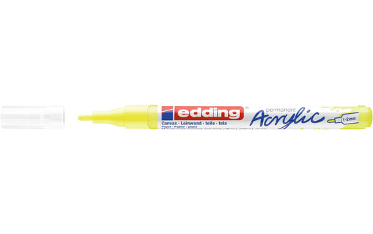edding, Acrylmarker 5300 Fein, Neongelb