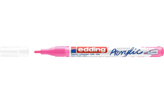 edding, Acrylmarker 5300 Fein, Neonpink