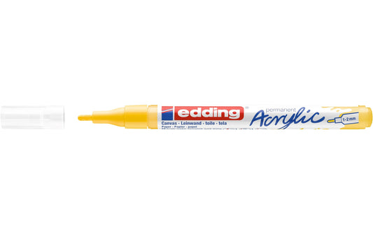 edding, Acrylmarker 5300 Fein, Gelb