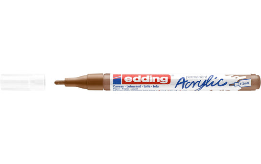 edding, Acrylmarker 5300 Fein, Braun