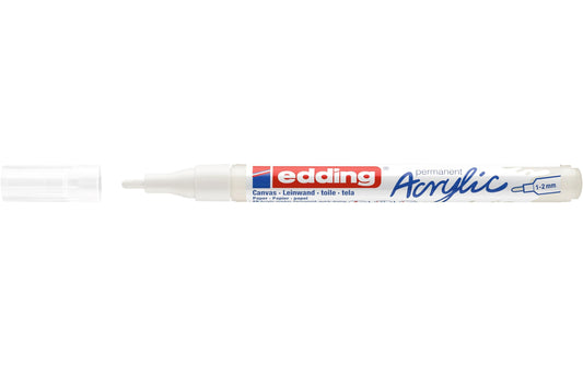 edding, Acrylmarker 5300 Fein, Weiss