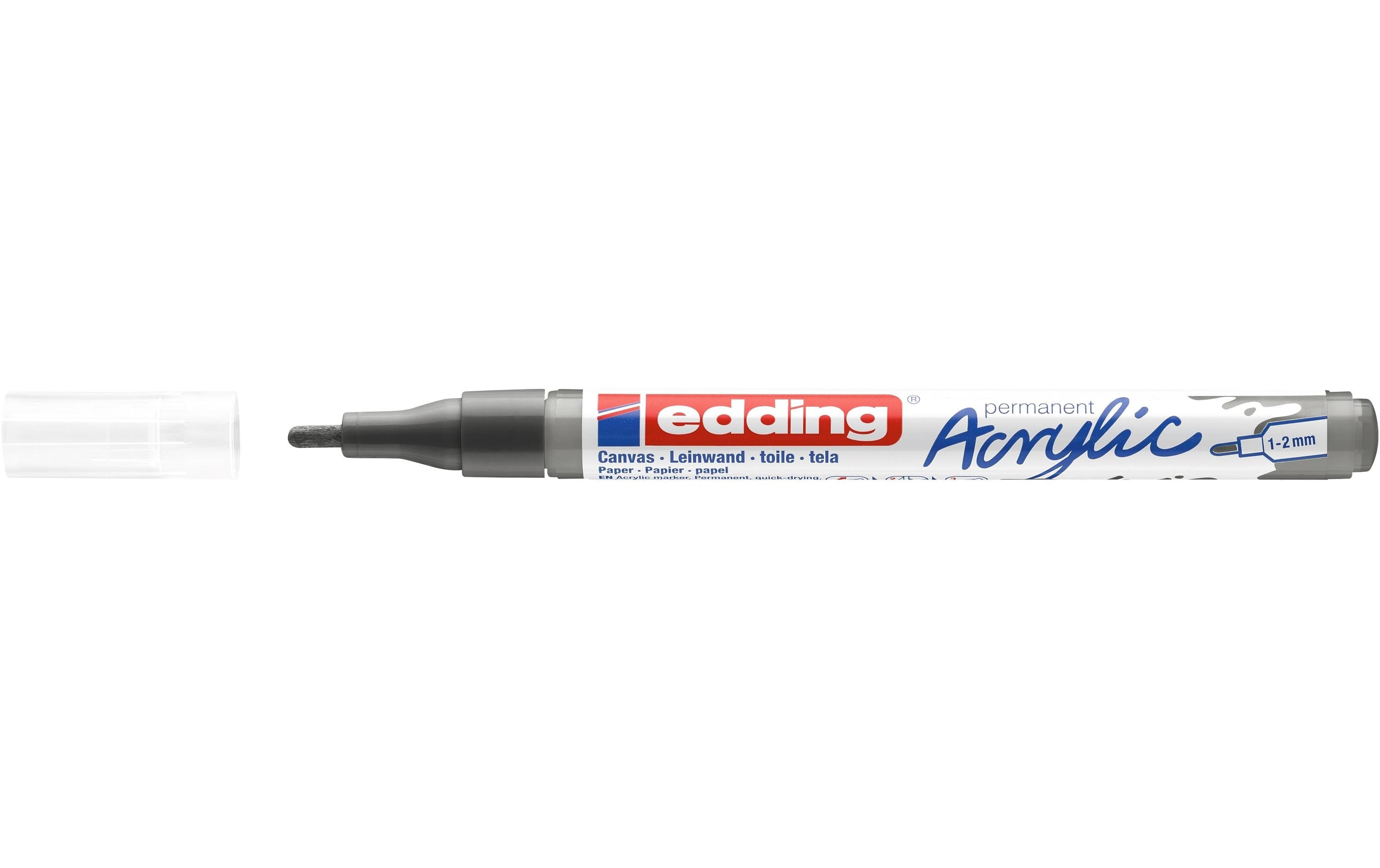 edding, Acrylmarker 5300 Fein, Anthrazit