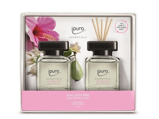ipuro | Geschenkset flower bowl | Classic Raumduft 2x50ml