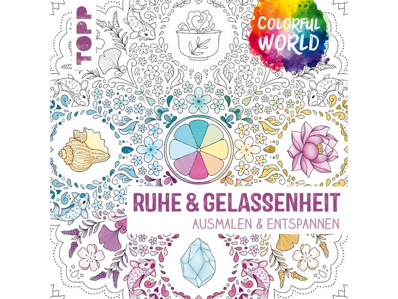 Frechverlag | Topp Malbuch Ruhe & Gelassenheit | 144 Seiten