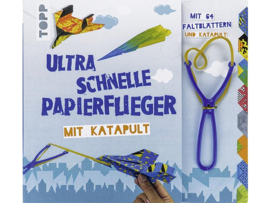 Frechverlag | Frech Bastelset Papierflieger | Anleitungen, Faltblätter und Katapult