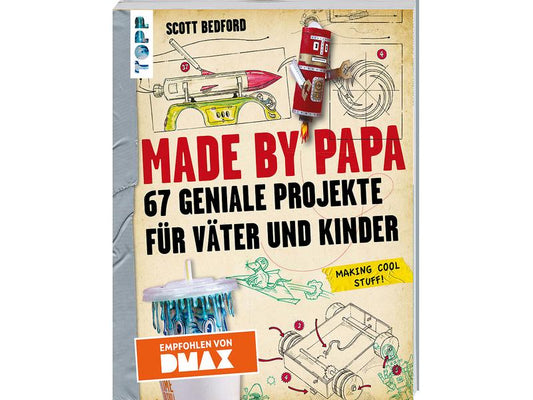 Frechverlag | Topp Bastelbuch für Väter und Kinder | 67 Projekte, 336 Seiten