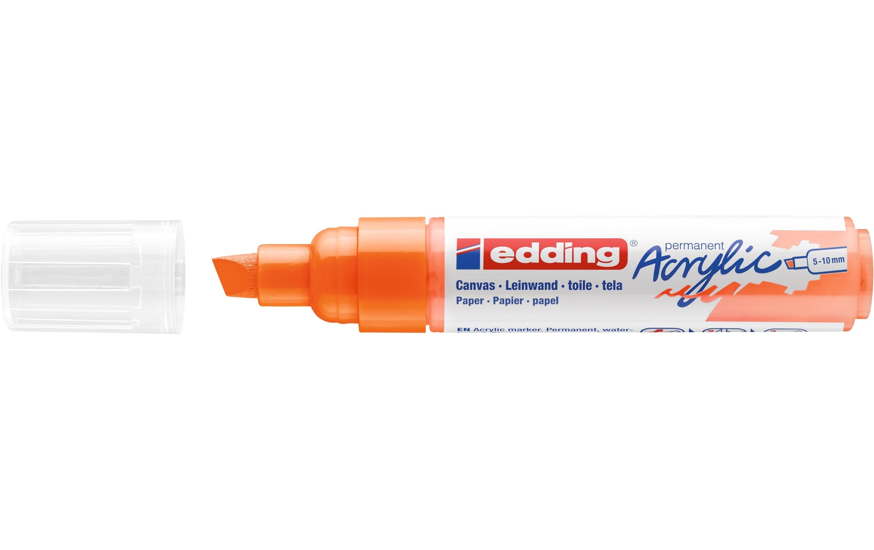 edding, Acrylmarker 5000 Breit, Neonorange