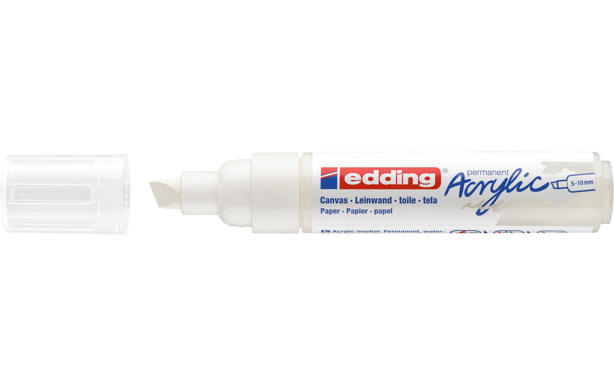 edding, Acrylmarker 5000 Breit, Weiss