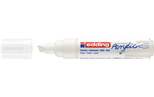 edding, Acrylmarker 5000 Breit, Weiss