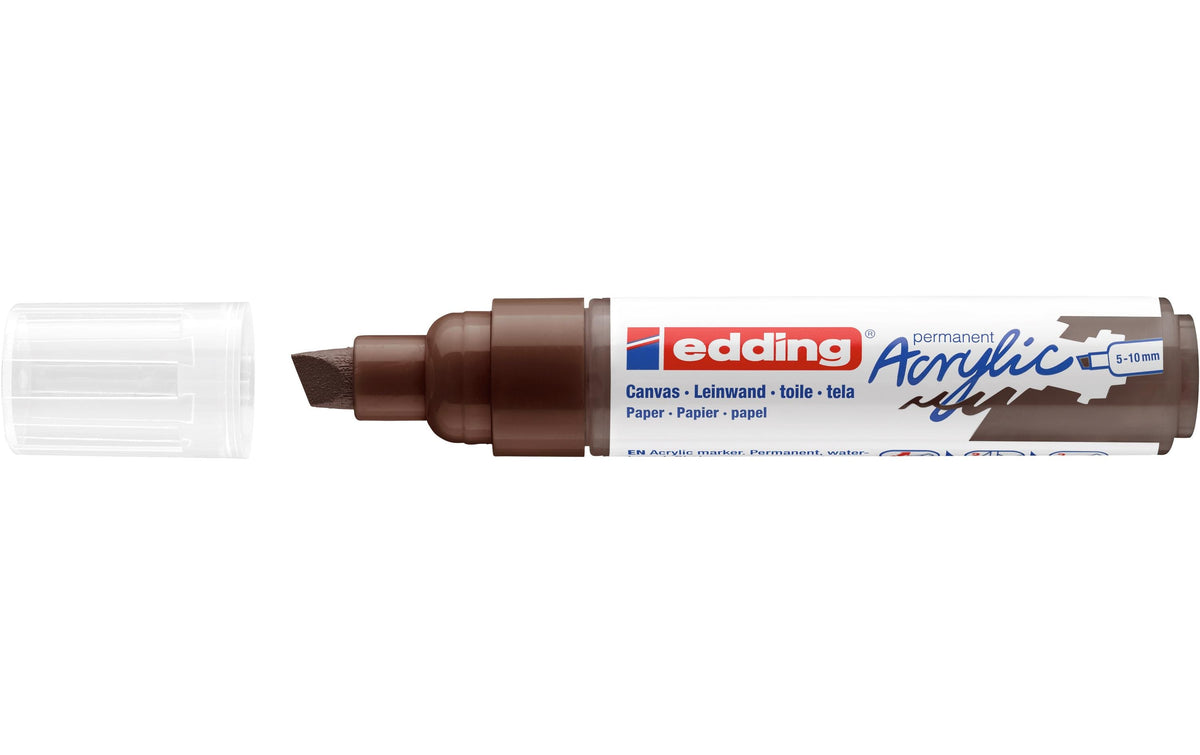 edding, Acrylmarker 5000 Breit, Schokolade