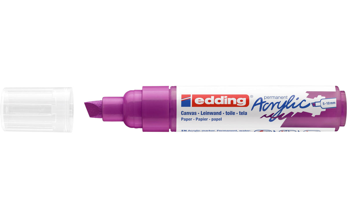 edding, Acrylmarker 5000 Breit, Brombeer