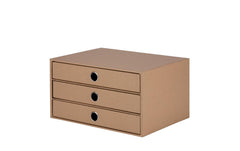 Rössler | Schubladenbox S.O.H.O. Braun | A4, 25x34.3x18.5cm