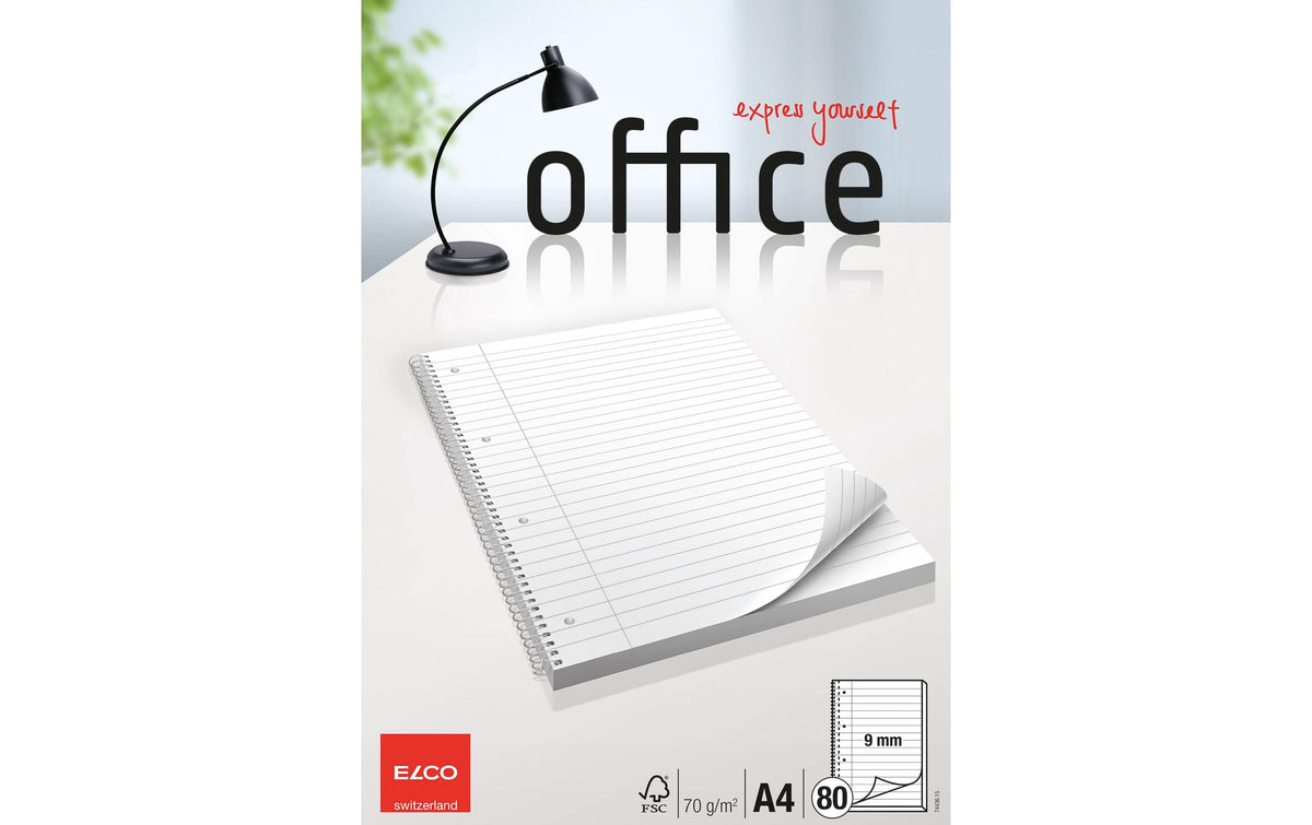 Elco College Block Office FSC 4xgelocht