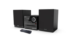 Sharp | XL-B517D, Micro Sound System | Schwarz, DAB+, Bluetooth, CD, USB, Aux-In