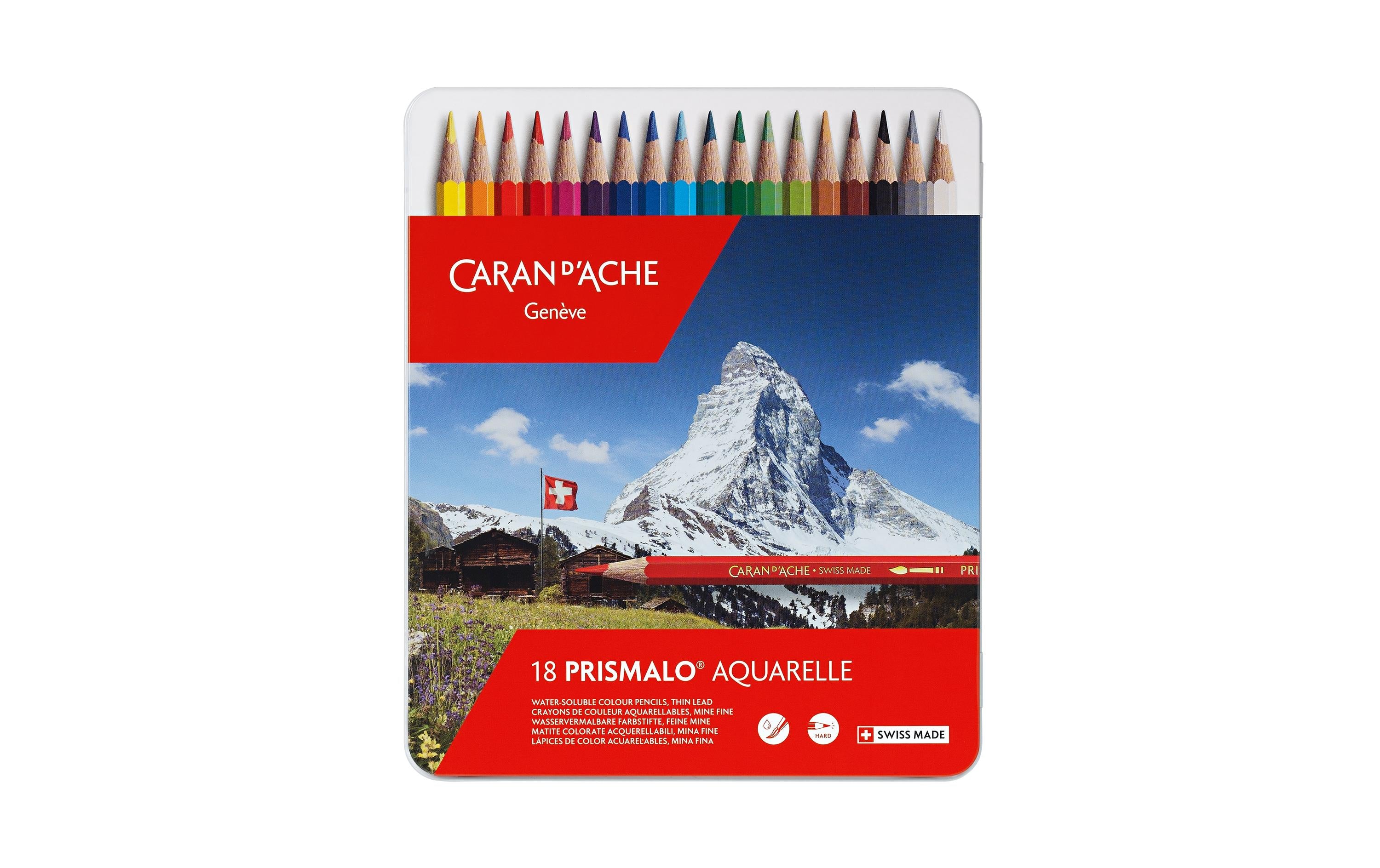 Caran d'Ache, Farbstifte Prismalo 18 Stück