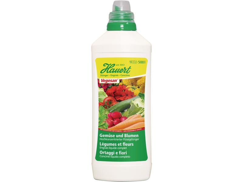 Hauert | Vegesan Gemüse und Blumen | 1 l
