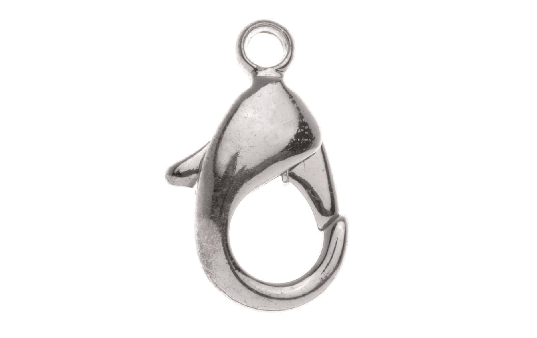 Glorex Verschluss Karabiner silber