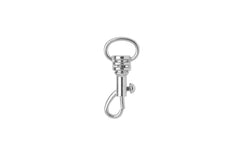 Glorex Anhänger mit Karabiner chrom
