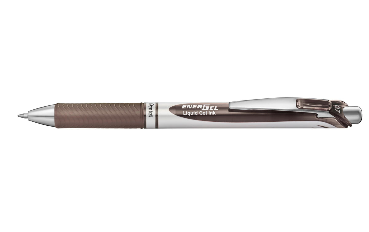 pentel, Gelschreiber EnerGel 0.7 mm, Sepia