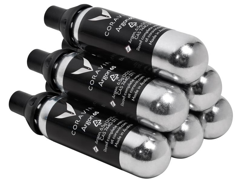 Coravin | Patronen zu Weinausgiesser | 6er Set, passend zu allen Modellen
