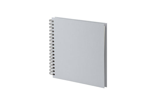 Rössler | Fotoalbum S.O.H.O. Grau | 23 x 23 cm, 60 weisse Seiten