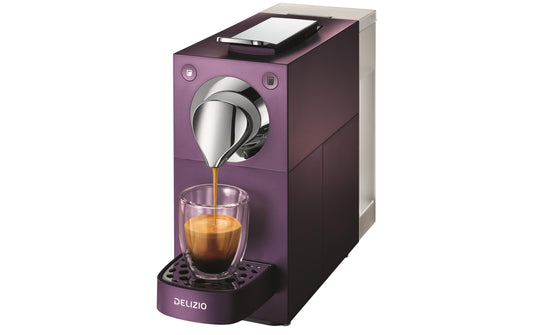 Delizio | Kapselmaschine Una Automatic Purple | Velvet Purple
