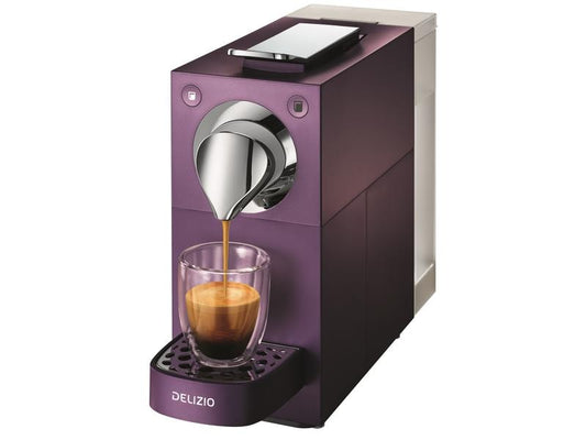 Delizio | Kapselmaschine Una Automatic Purple | Velvet Purple