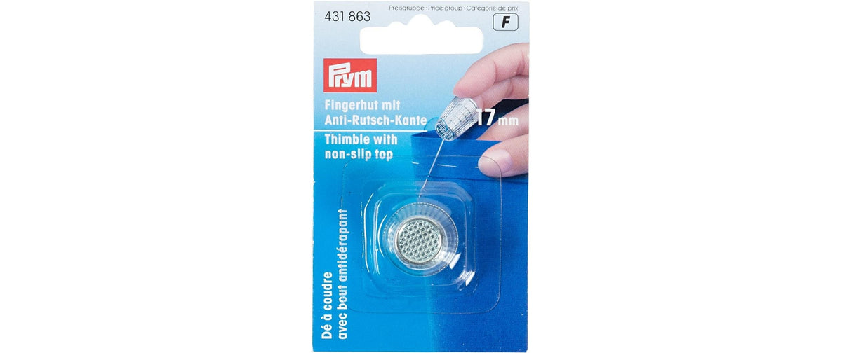 Prym Fingerhut, silber