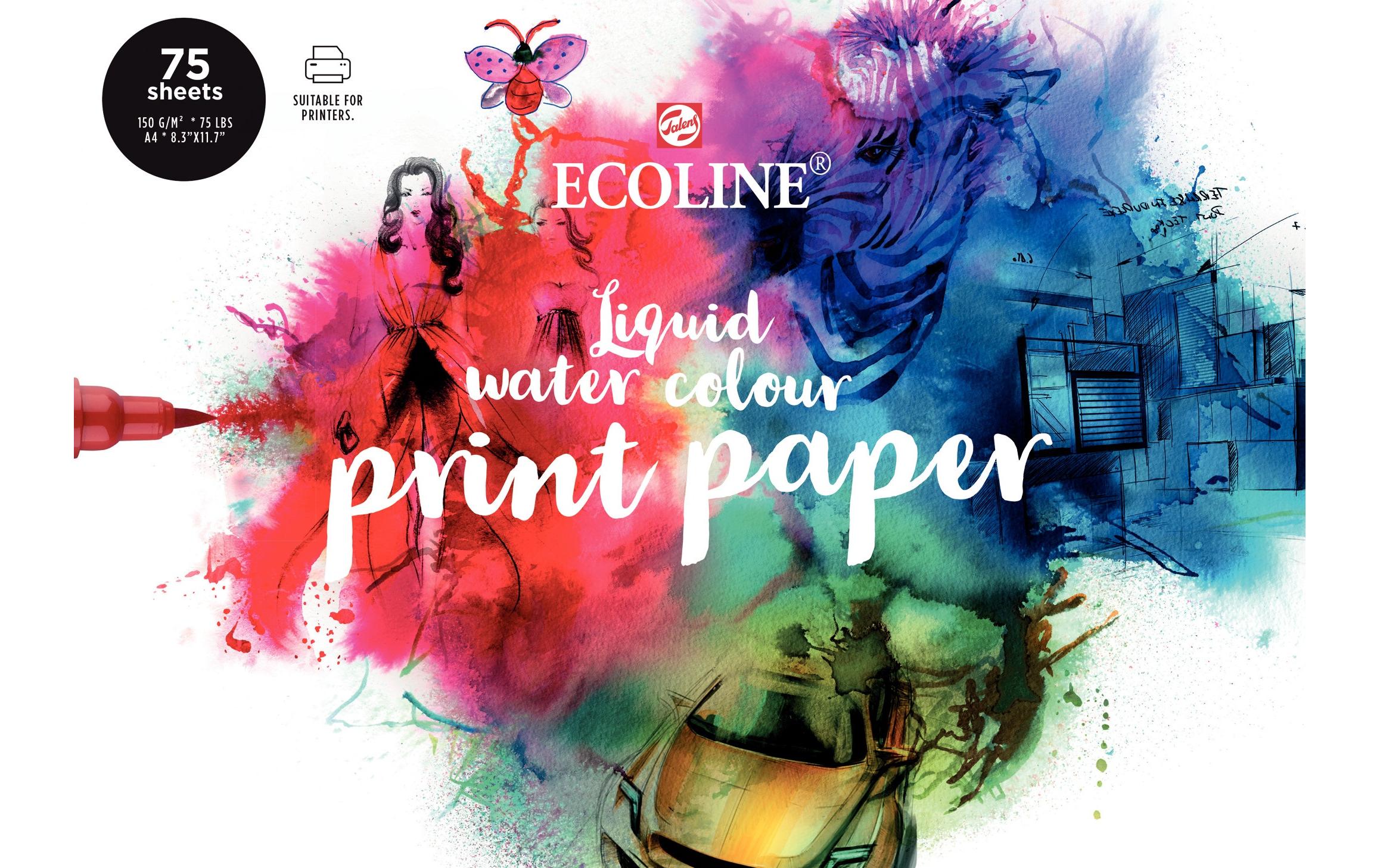 Talens Künstlerpapier Ecoline A4
