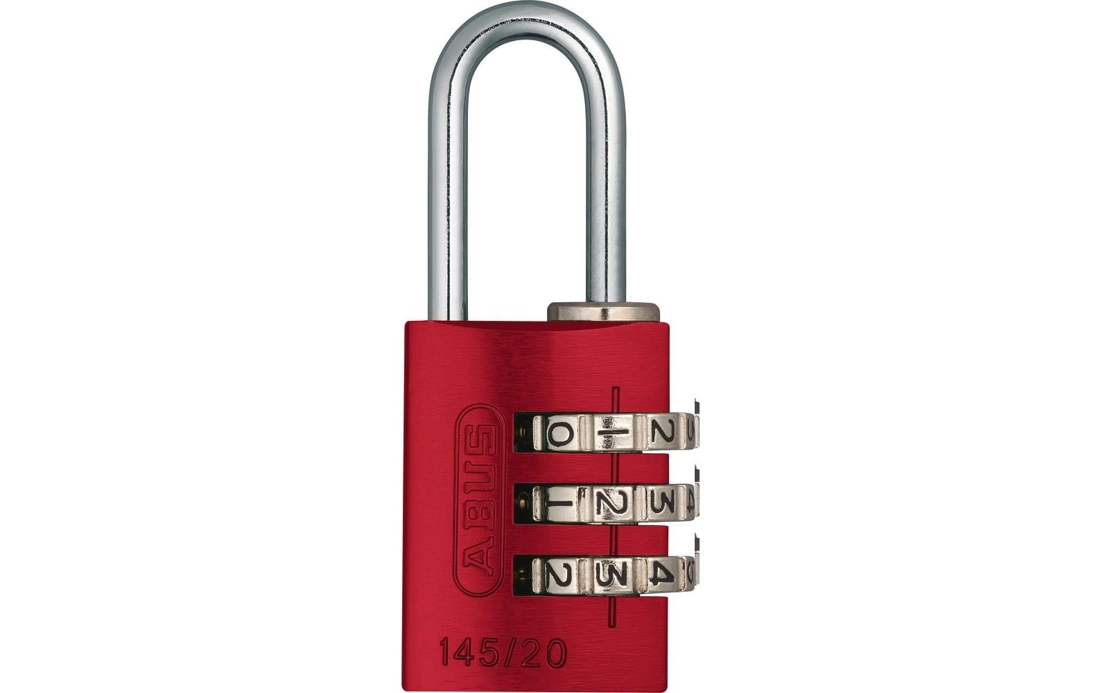 ABUS 145/20 rot Lock-Tag Vorhangschloss