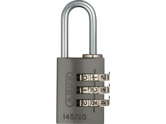 Abus | 145/20 titanium Lock-Tag Vorhangschl. | 46613