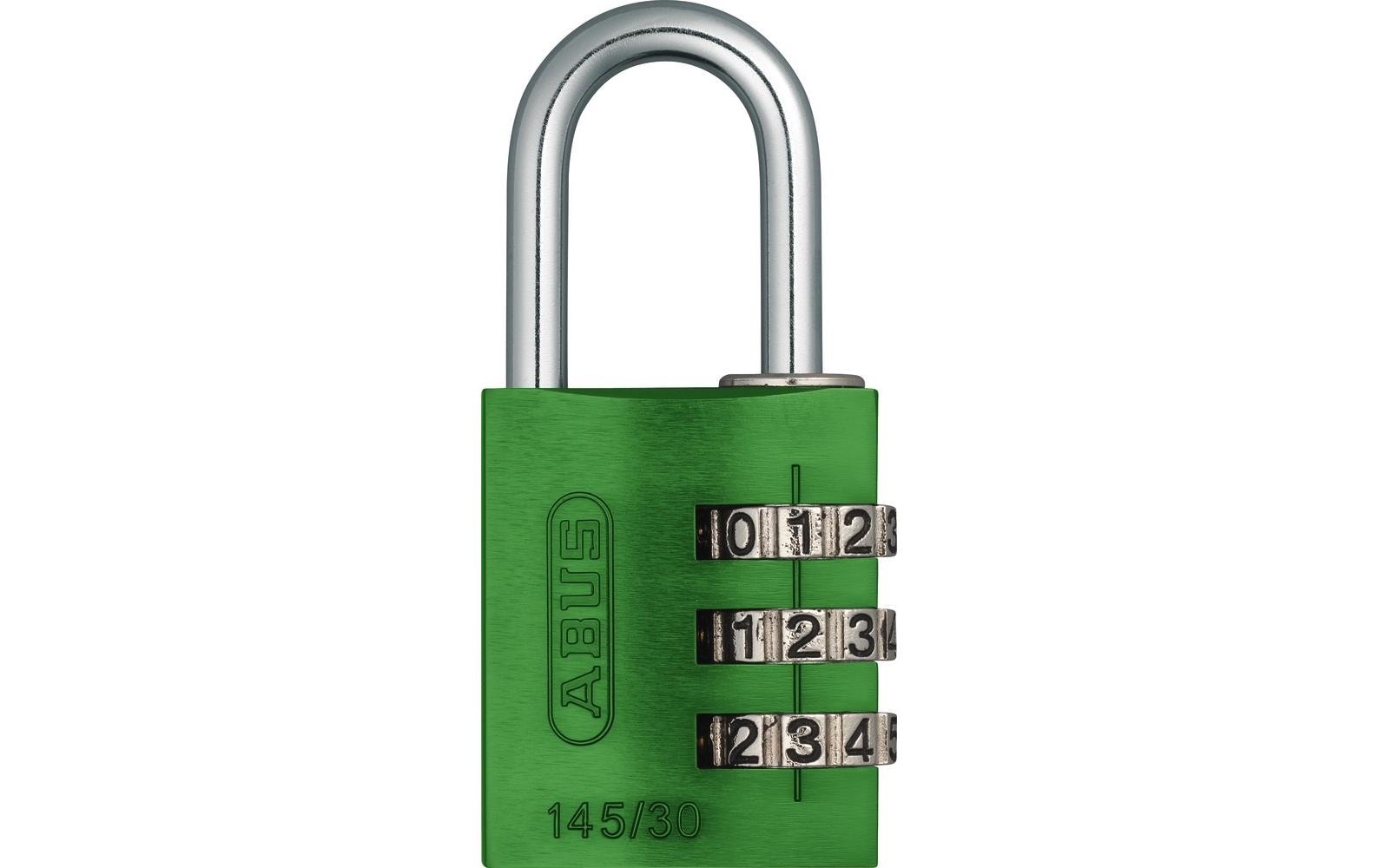 ABUS 145/30 grün Lock-Tag Vorhangschloss