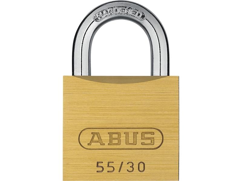 Abus | 55/30 vs. Vorhangschloss | Gold