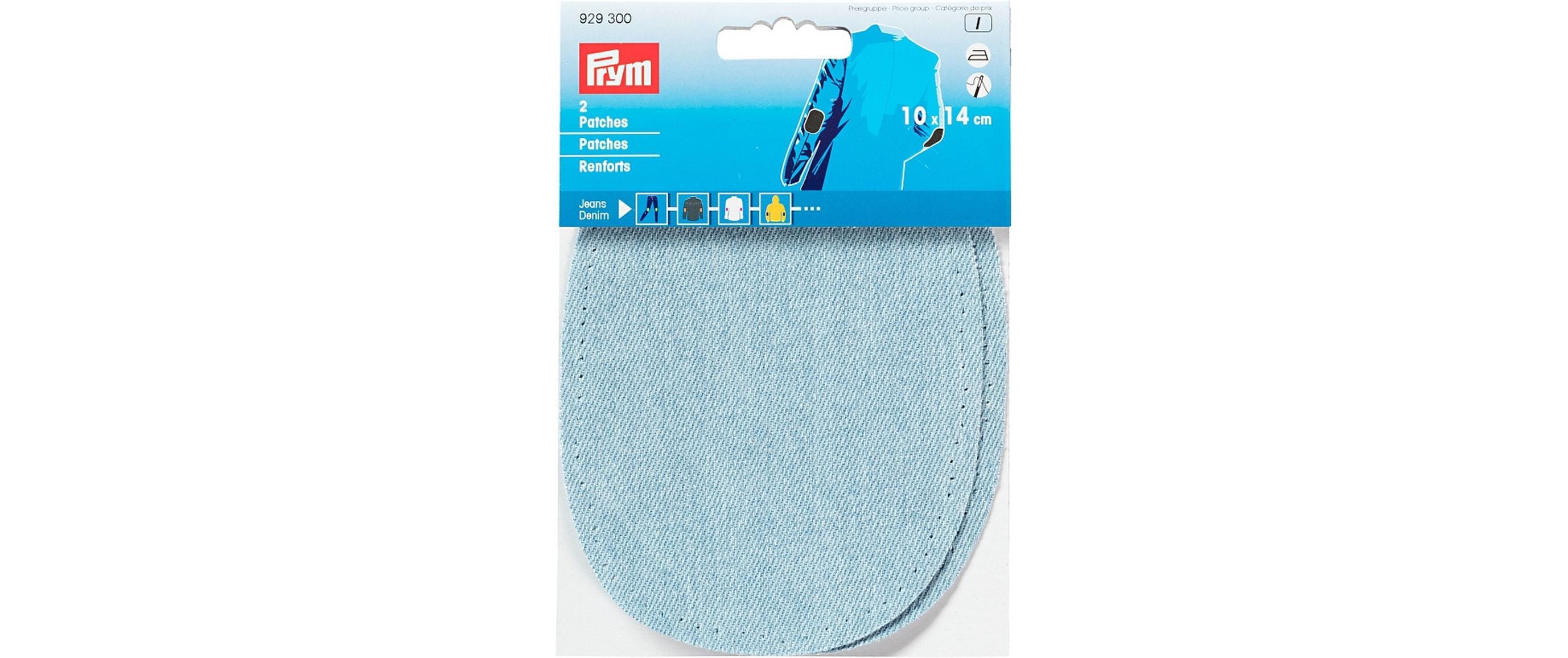 Prym Applikation Patches Jeans Hellblau