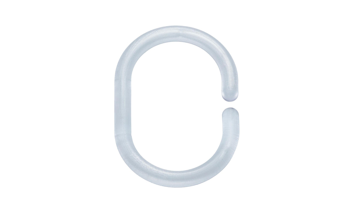 diaqua®, Duschvorhanghaken Basic 12 Stück,