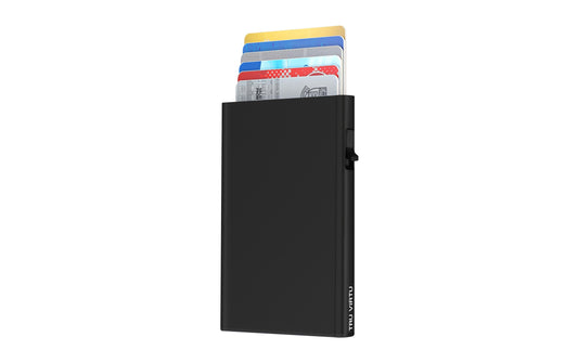 TRU VIRTU | Card Case Click & Slide | black magic