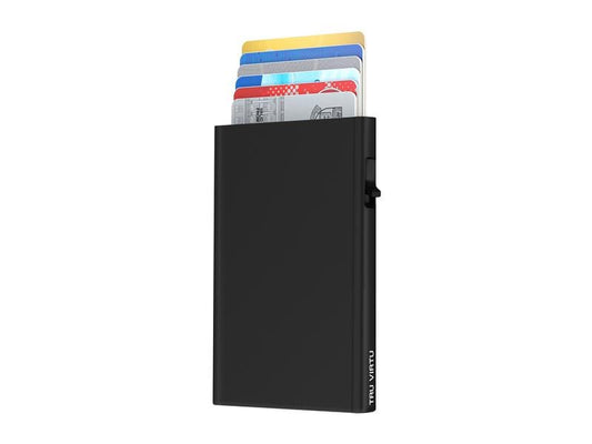TRU VIRTU | Card Case Click & Slide | black magic