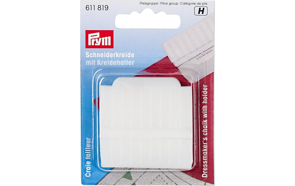 Prym Schneiderkreide-Platte mit Halter und