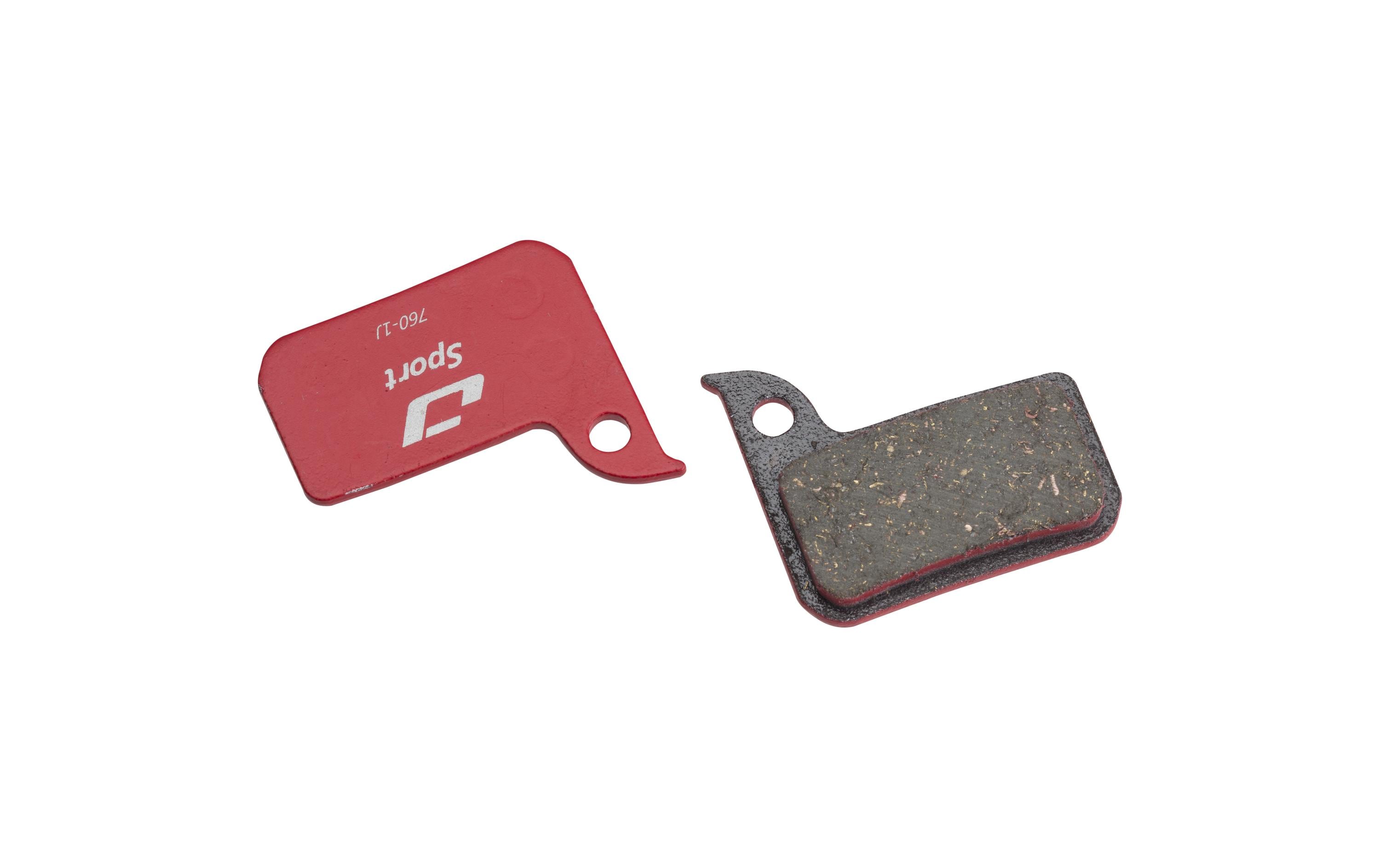 Jagwire SPORT SEMI-METALLIC red Bremsbe.